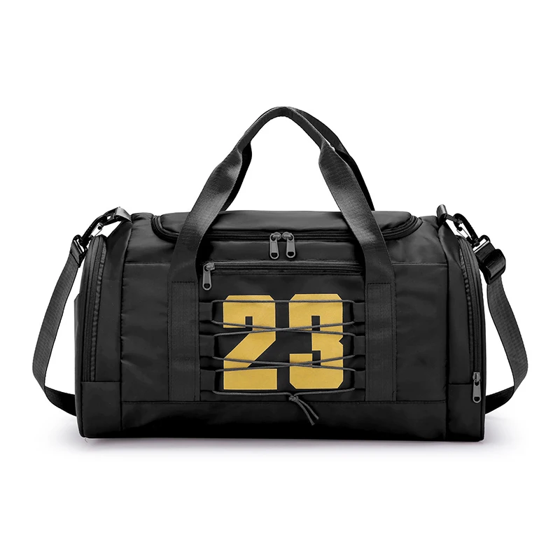 Shoe Bag Travel - กระเป๋าออกกำลังกายแฟชั่นสำหรับผู้หญิง กระเป๋าเดินทางแบบดัฟเฟิล มีช่องใส่รองเท้า กระเป๋าถือแบบดัฟเฟิล กระเป๋าโยคะสำหรับผู้ชาย