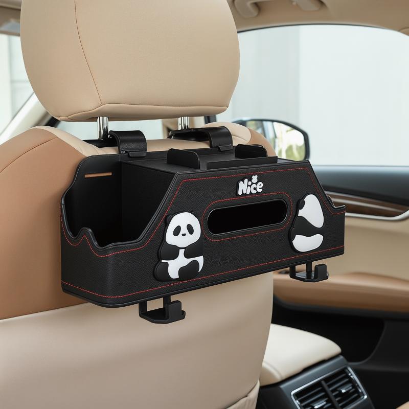 Travel Accessories In Car - กล่องเก็บของอเนกประสงค์ในรถยนต์ 4 in 1 สำหรับผู้หญิง แข็งแรง