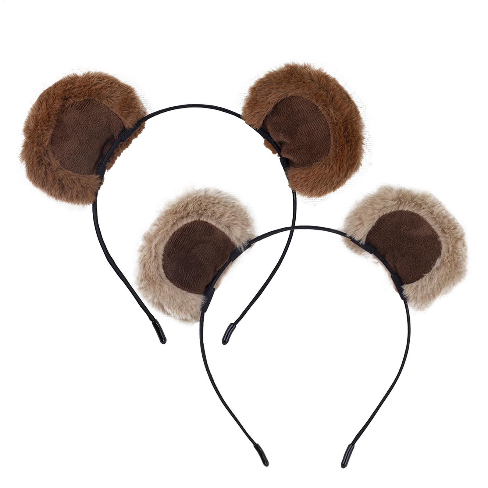 Travel Accessories For 10 Year Old Girl - ที่คาดผมหูหมีขนนุ่ม ที่คาดผมหูกระรอกนุ่มๆ ที่คาดผมสำหรับเด็กผู้หญิง ที่คาดผมยืดหยุ่นสำหรับแต่งหน้า อุปกรณ์เสริมสำหรับแต่งกายสำหรับเด็กและวัยรุ่น