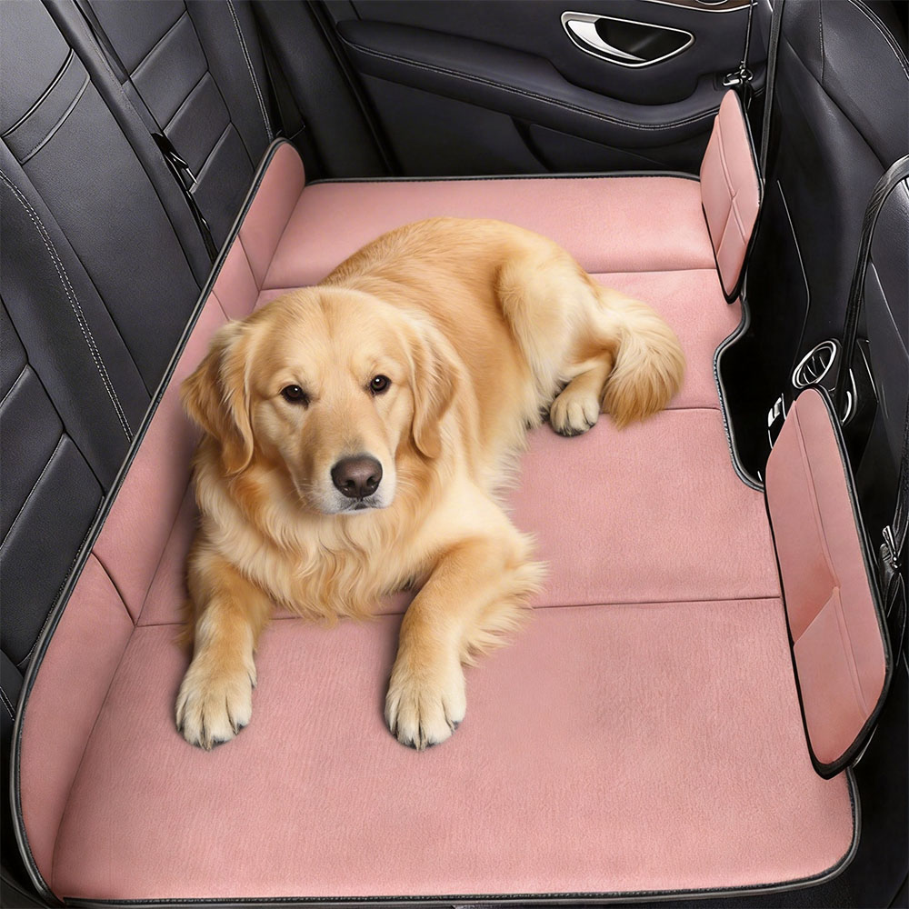 Travel Accessories Comfort - ที่นอนเป่าลมพับได้สำหรับเบาะหลังรถยนต์ SUV ซีดาน 2 in 1