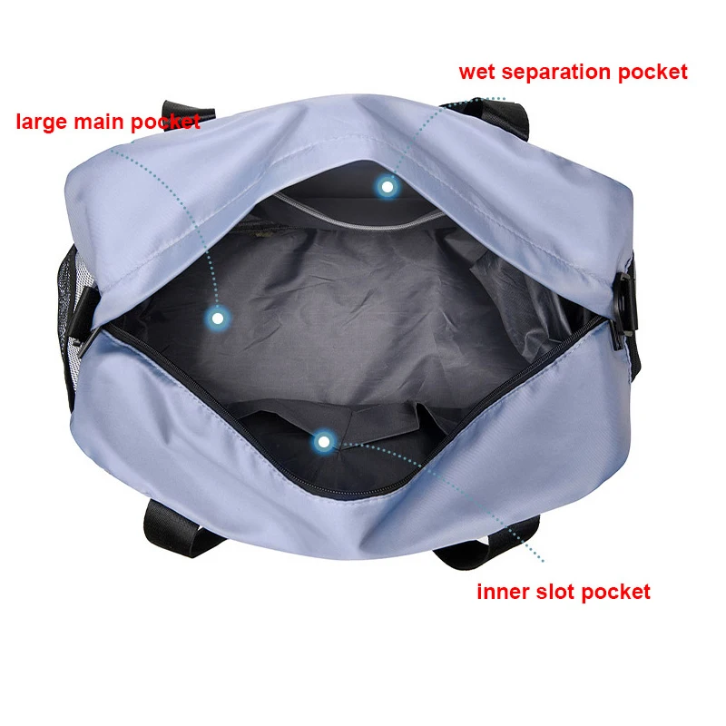 กระเป๋าฟิตเนสขนาดใหญ่กีฬากระเป - Shoe Bag Travel บทวิจารณ์และราคา