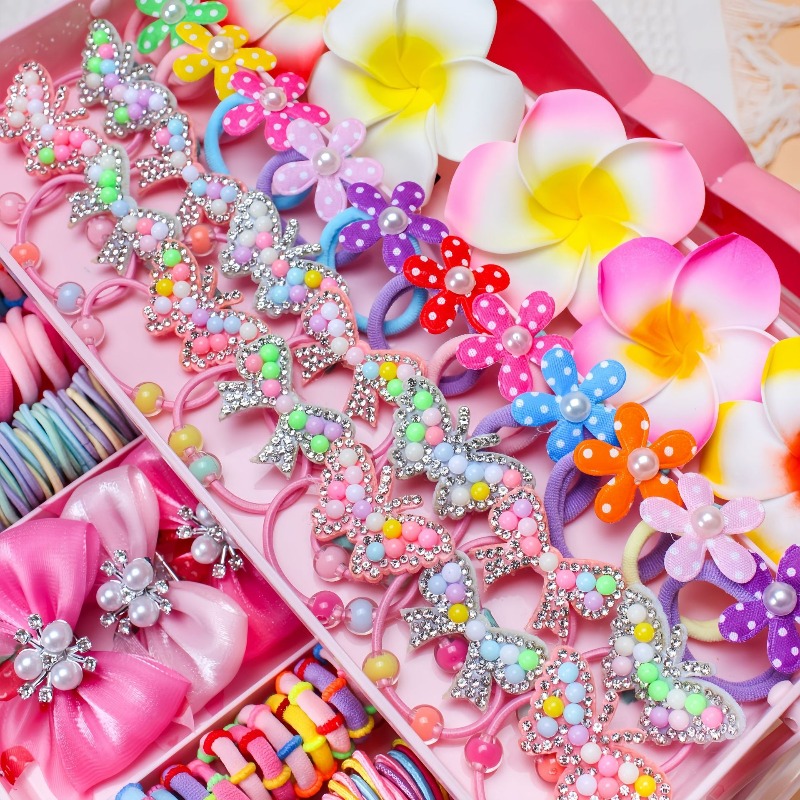 ชุดอุปกรณ์เสริมผมแบบยืดหยุ่นสู - Travel Accessories For 10 Year Old Girl บทวิจารณ์และราคา