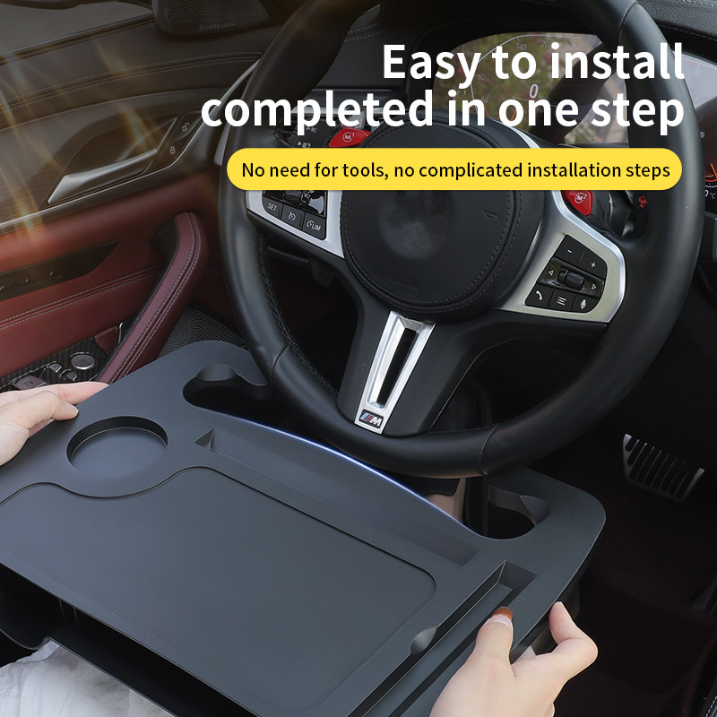 ถาดวางพวงมาลัยรถยนต์ 2-IN-1, โ - Travel Accessories In Car บทวิจารณ์และราคา