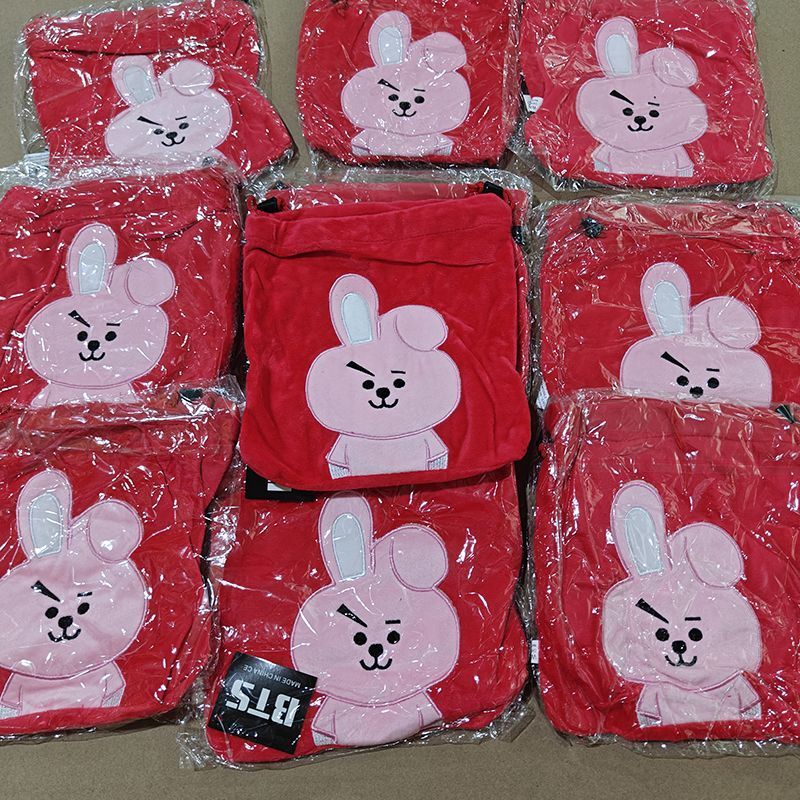 กระเป๋าเชือกผูก BT21 ลายการ์ตู - Travel Accessories Toiletries บทวิจารณ์และราคา