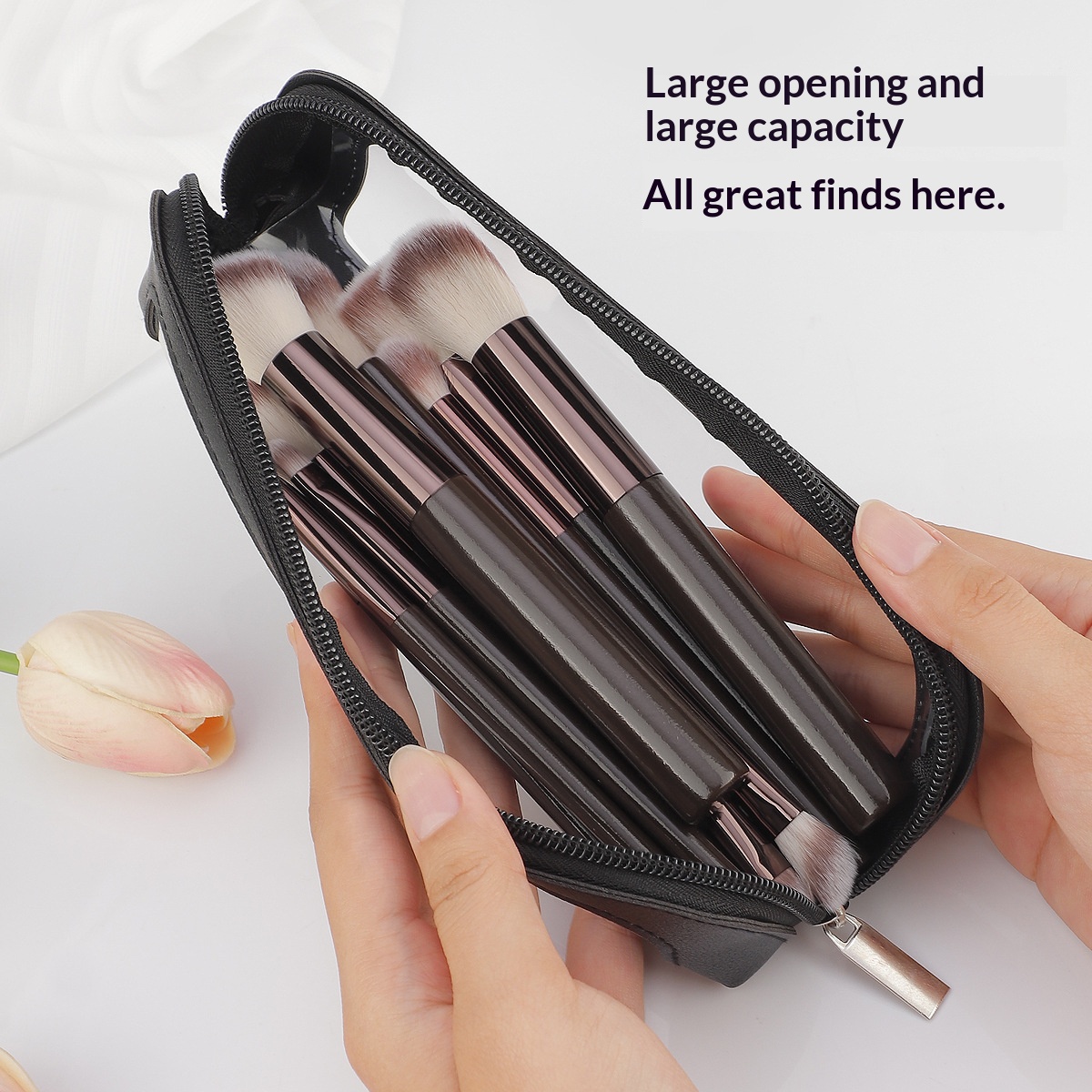 กระเป๋าใส่เครื่องสำอางแบบพกพา  - Travel Accessories Toiletries บทวิจารณ์และราคา