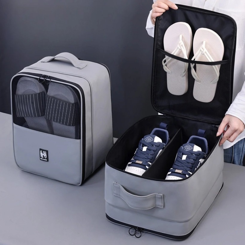 ถุงเก็บรองเท้าแบบแขวนสำหรับใช้ - Shoe Bag Travel บทวิจารณ์และราคา