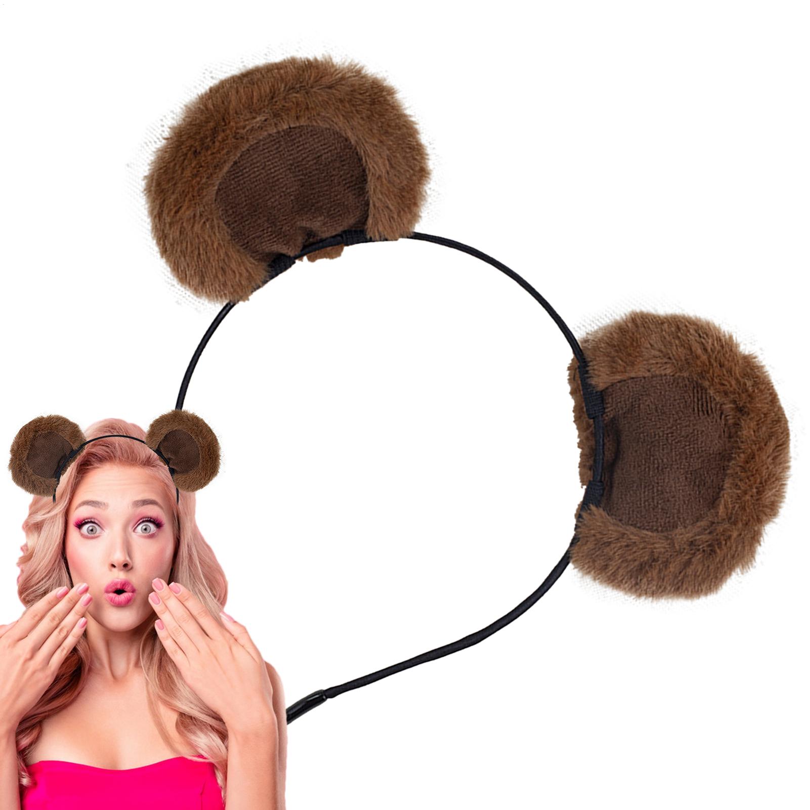 ที่คาดผมหูหมีขนนุ่ม ที่คาดผมหู - Travel Accessories For 10 Year Old Girl บทวิจารณ์และราคา