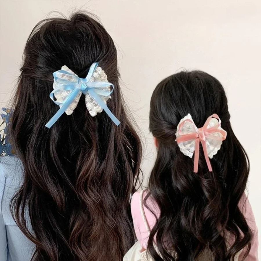 กิ๊บติดผมลูกไม้โบว์น่ารัก 2 ชิ - Travel Accessories For 10 Year Old Girl บทวิจารณ์และราคา