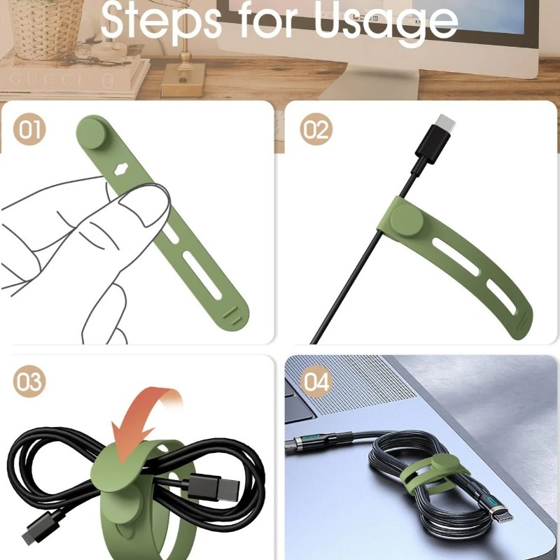 ที่เก็บสายเคเบิลแบบพกพา, สายดา - Cable Organizer Travel บทวิจารณ์และราคา