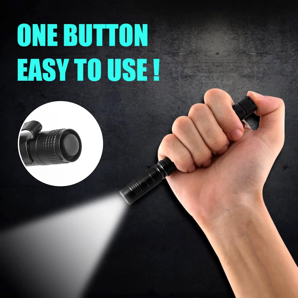 ไฟฉาย LED แบบพกพาขนาดเล็ก กันน - Travel Accessories In Car บทวิจารณ์และราคา