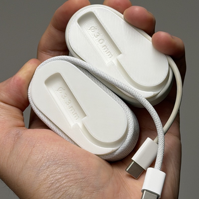 1/2PCS ที่เก็บสายเคเบิลแบบพกพา - Cable Organizer Travel บทวิจารณ์และราคา