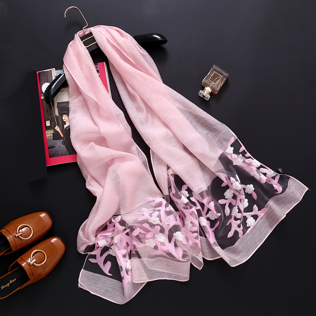 ผ้าคลุมไหล่ยาวหรูหรา - น้ำหนัก - Travel Accessories Unisex บทวิจารณ์และราคา