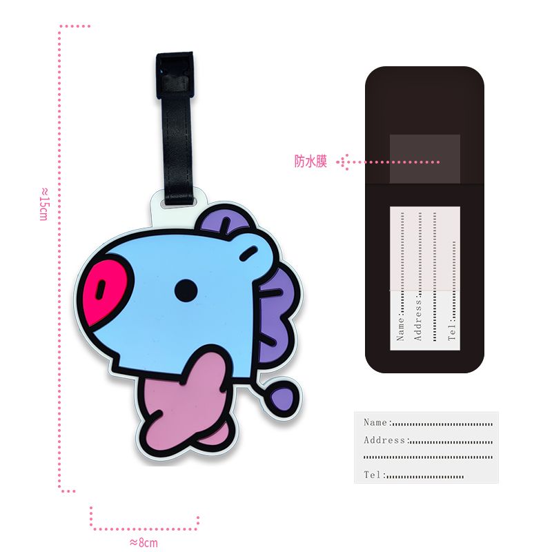 พวงกุญแจการ์ตูน BT21 น่ารัก สไ - Travel Accessories Unisex บทวิจารณ์และราคา