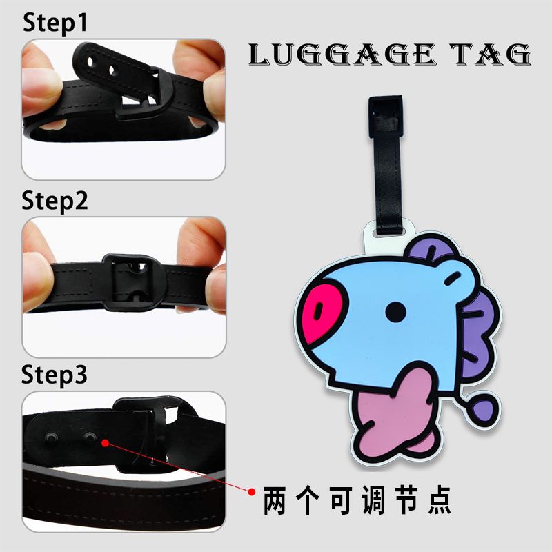 พวงกุญแจการ์ตูน BT21 น่ารัก สไ - Travel Accessories Unisex บทวิจารณ์และราคา