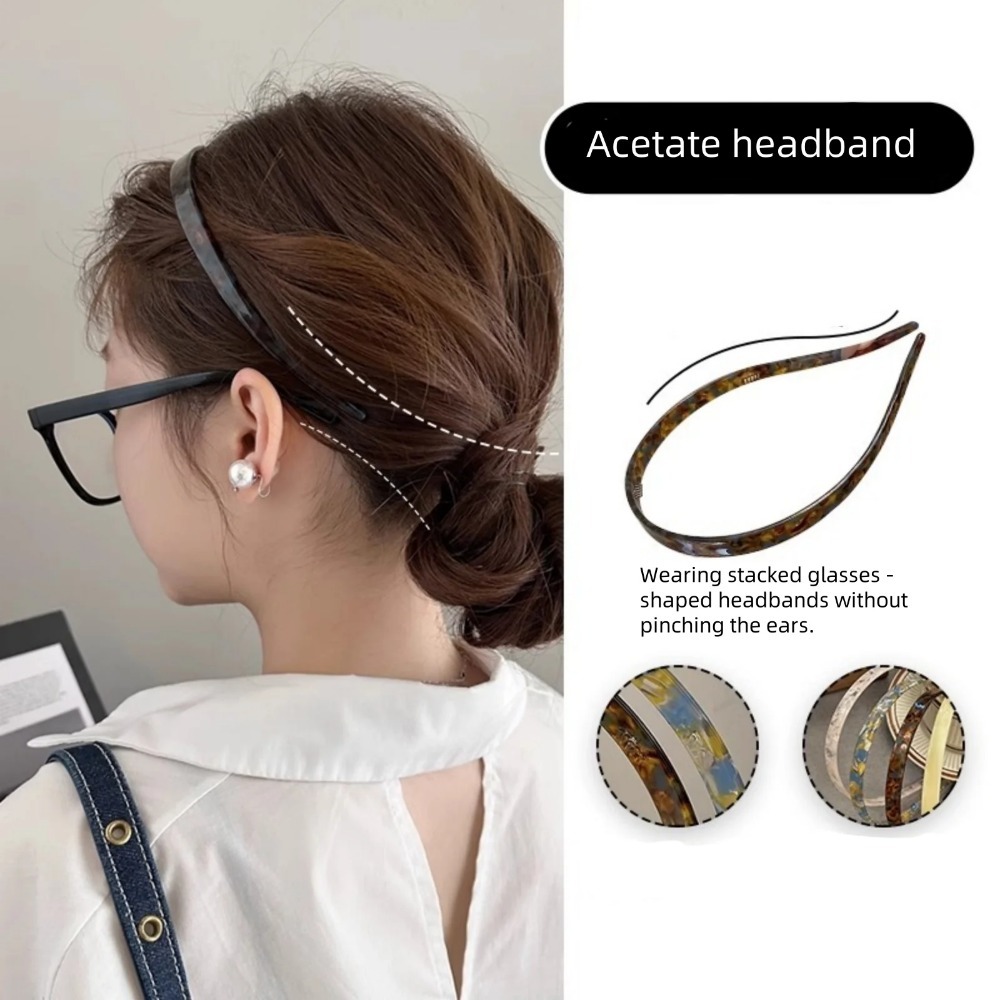 ที่คาดผมอะซิเตทสำหรับฤดูร้อนแบ - Travel Accessories Comfort บทวิจารณ์และราคา