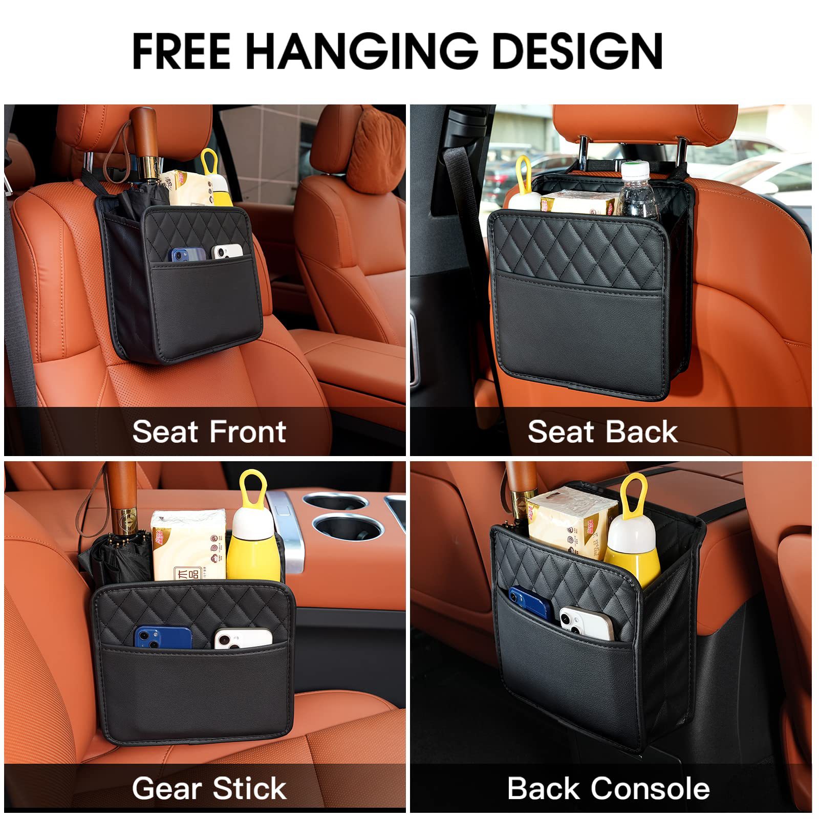 กระเป๋าเก็บของแขวนหลังเบาะรถยน - Travel Accessories In Car บทวิจารณ์และราคา