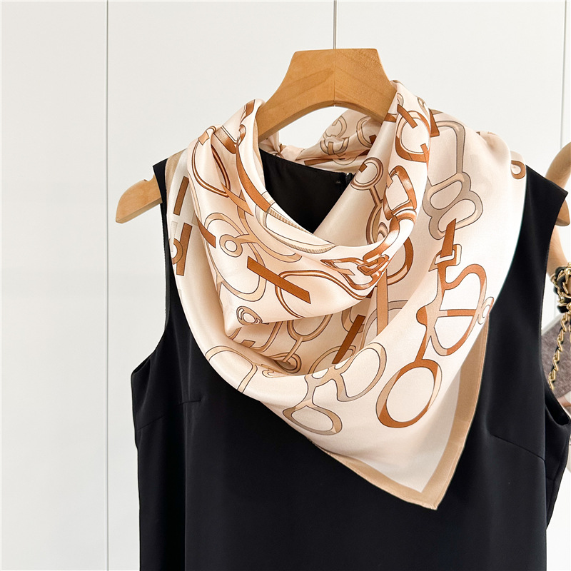 ผ้าพันคอไหมฤดูร้อนผืนเล็กสำหรั - Travel Accessories Neck บทวิจารณ์และราคา