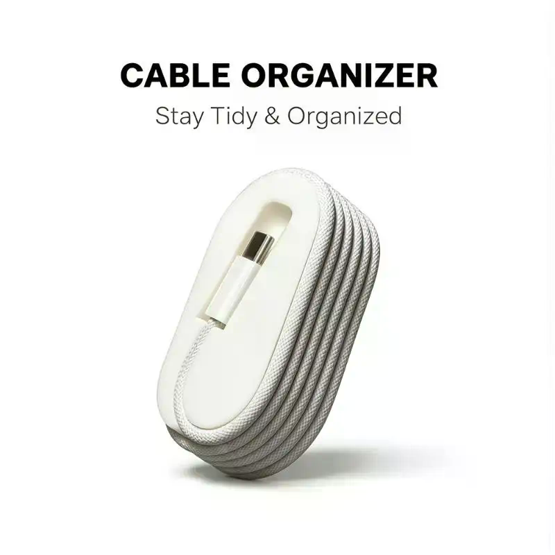 ที่เก็บสายเคเบิลแบบพกพา: ที่จั - Cable Organizer Travel บทวิจารณ์และราคา