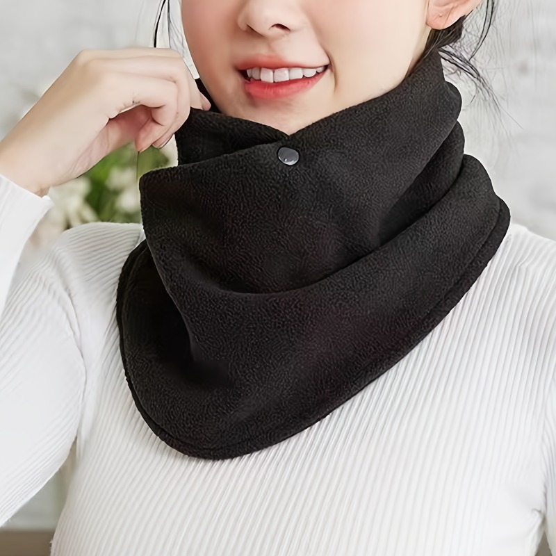 ผ้าคลุมคอแบบหนาบุด้วยขนแกะสำหร - Travel Accessories Neck บทวิจารณ์และราคา