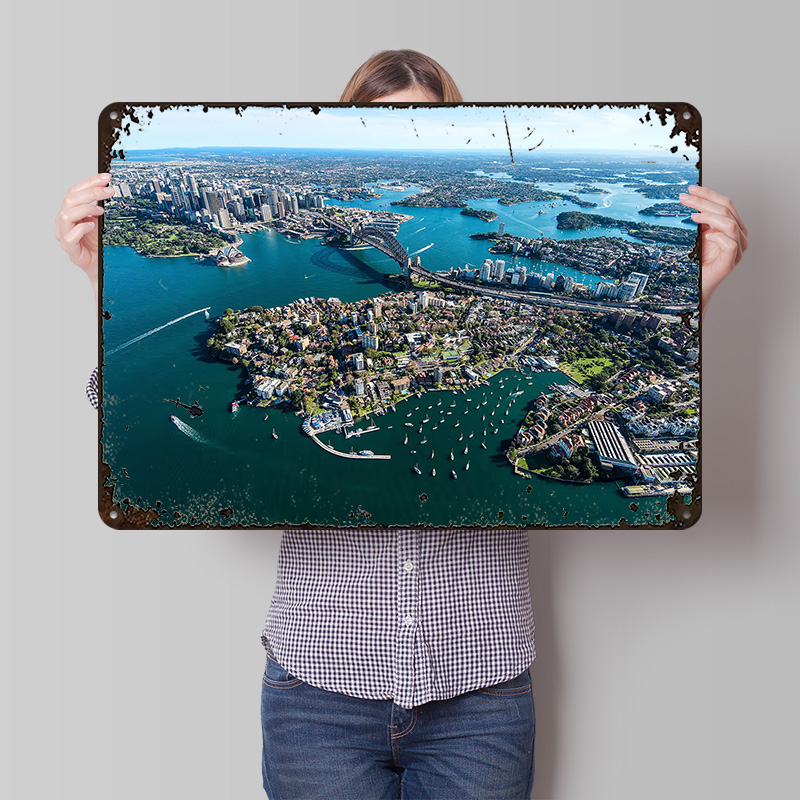 โปสเตอร์พิมพ์ลายการเดินทางไปซิ - Travel Accessories Sydney บทวิจารณ์และราคา