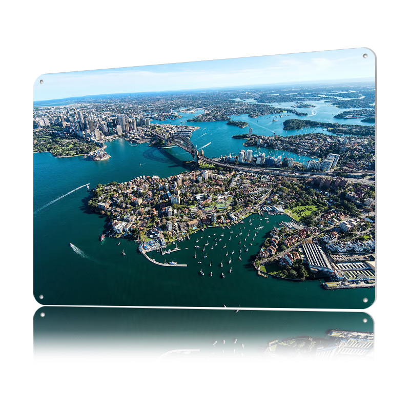 โปสเตอร์พิมพ์ลายการเดินทางไปซิ - Travel Accessories Sydney บทวิจารณ์และราคา