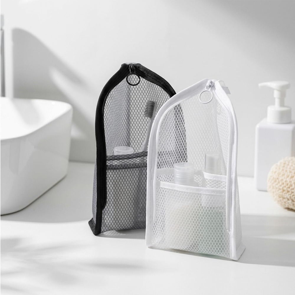 กระเป๋าใส่เครื่องสำอางแบบตาข่า - Travel Accessories Toiletries บทวิจารณ์และราคา