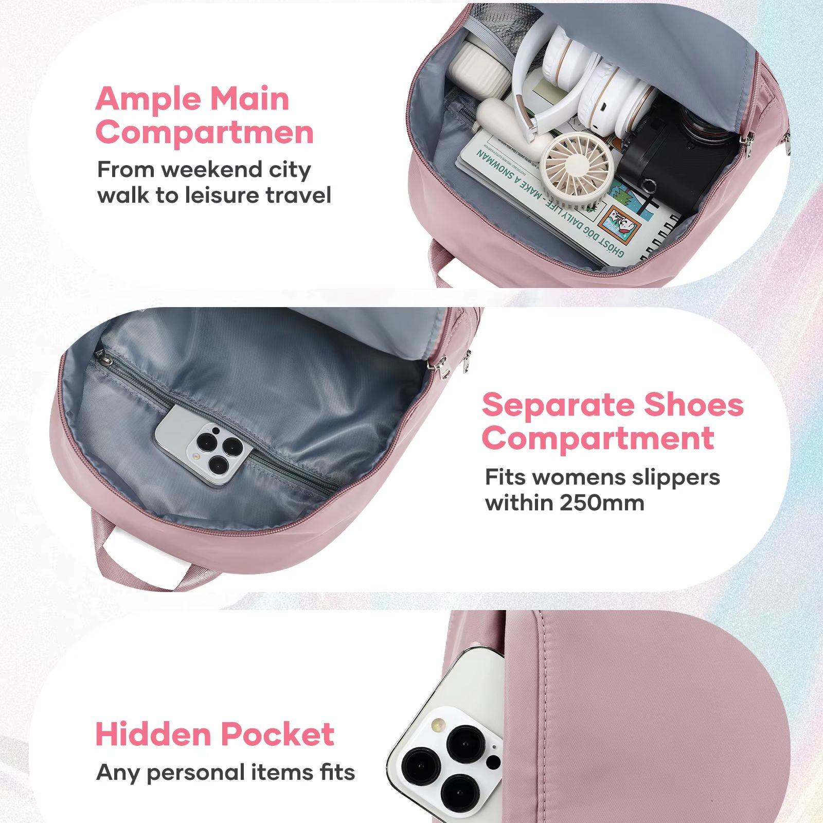 กระเป๋าสำหรับผู้หญิง, กระเป๋าเ - Shoe Bag Travel บทวิจารณ์และราคา