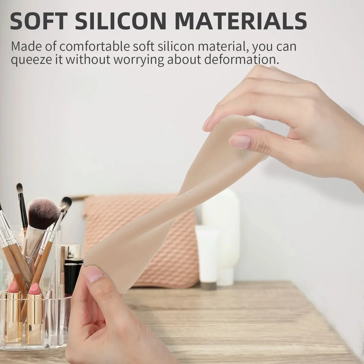 Travel แปรงแต่งหน้าซิลิโคนแปรง - Travel Accessories Toiletries บทวิจารณ์และราคา