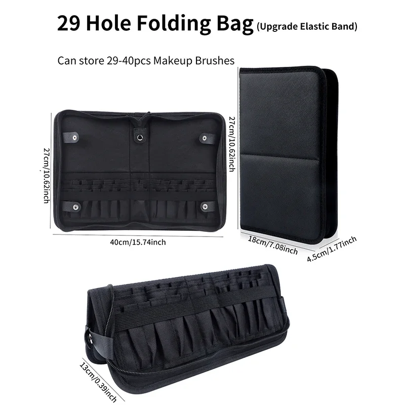 29/23 หลุมแปรงแต่งหน้าแบบพับได - Travel Accessories Toiletries บทวิจารณ์และราคา