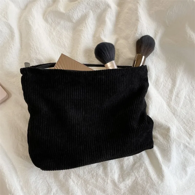 กระเป๋าเครื่องสำอางผ้าลูกฟูกแบ - Travel Accessories Toiletries บทวิจารณ์และราคา