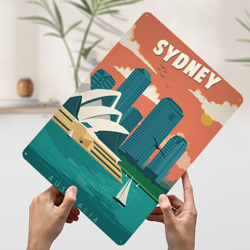 โปสเตอร์ท่องเที่ยวซิดนีย์ ป้าย - Travel Accessories Sydney บทวิจารณ์และราคา