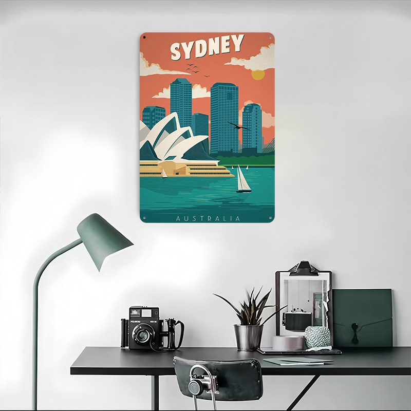 โปสเตอร์ท่องเที่ยวซิดนีย์ ป้าย - Travel Accessories Sydney บทวิจารณ์และราคา