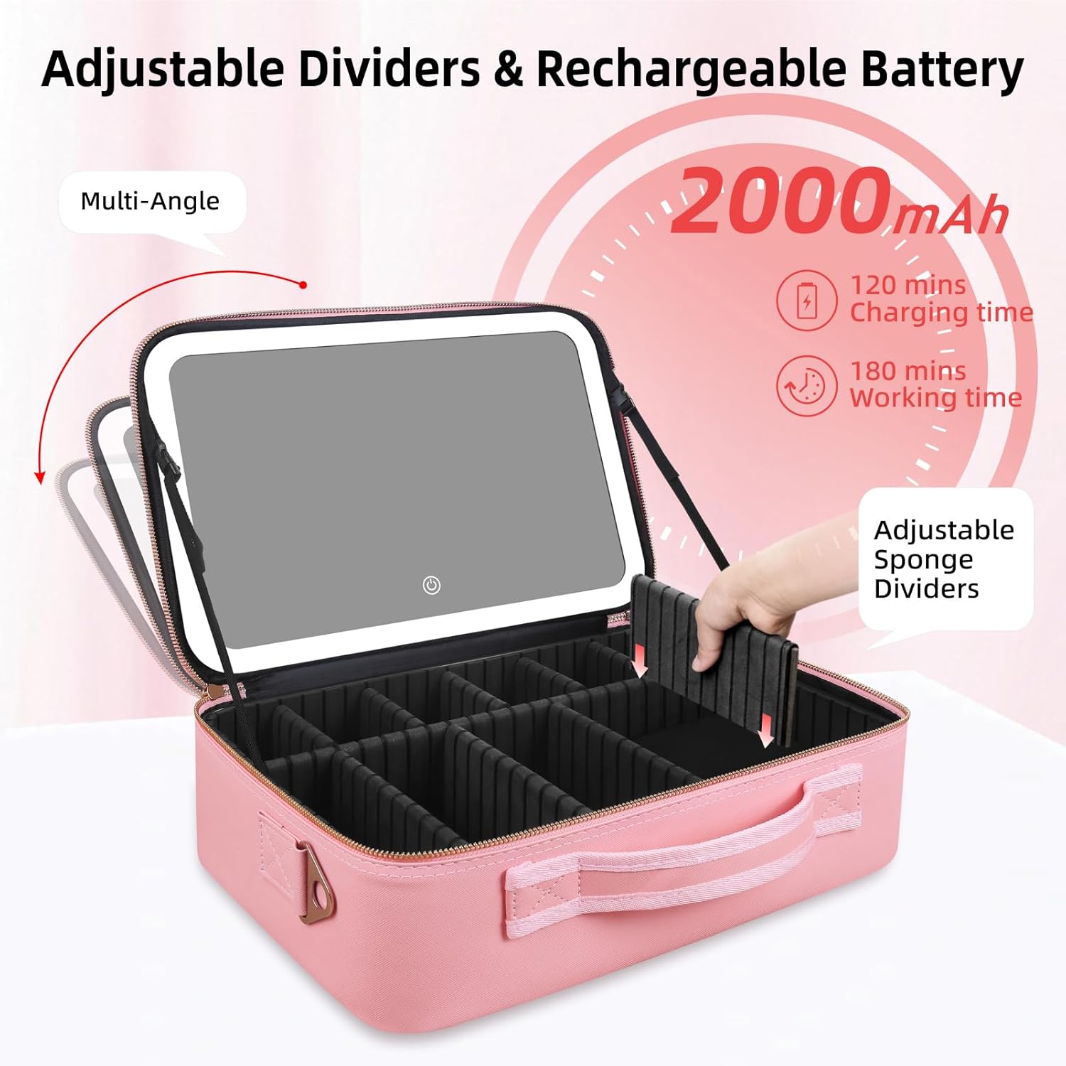 กระเป๋าเครื่องสำอางขนาดใหญ่ 15 - Travel Accessories Toiletries บทวิจารณ์และราคา