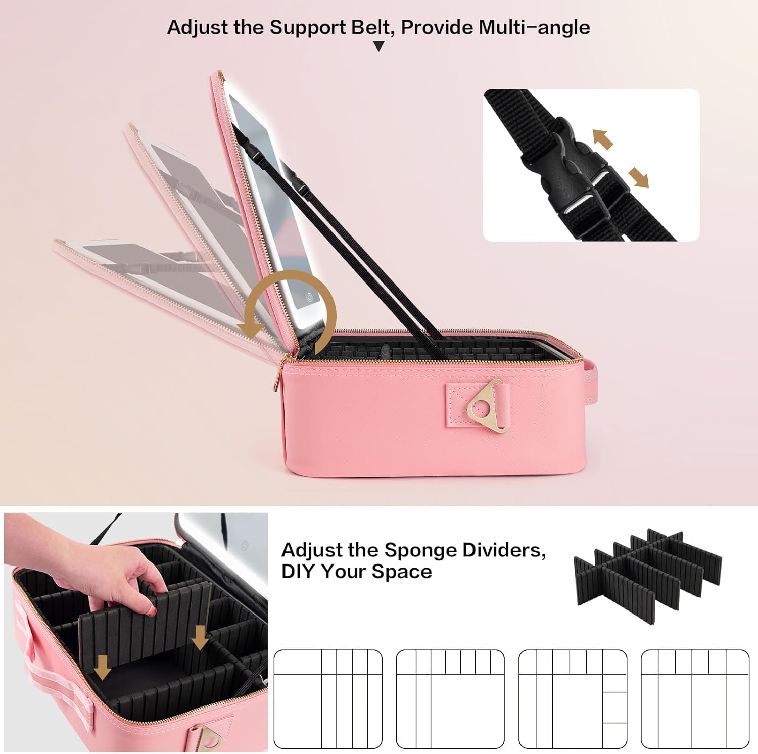 กระเป๋าเครื่องสำอางขนาดใหญ่ 15 - Travel Accessories Toiletries บทวิจารณ์และราคา